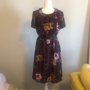 ModCloth floral print dress
